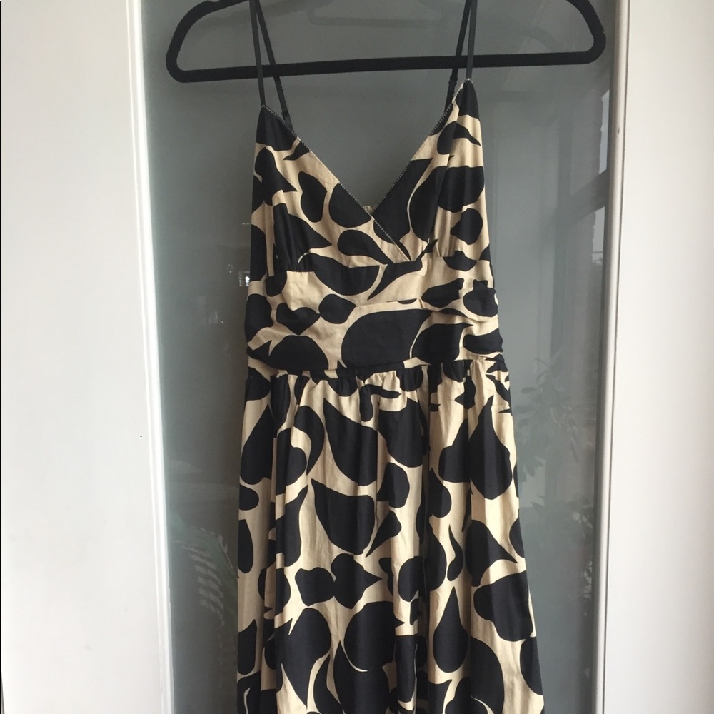 Max studio Black and Tan summer dress